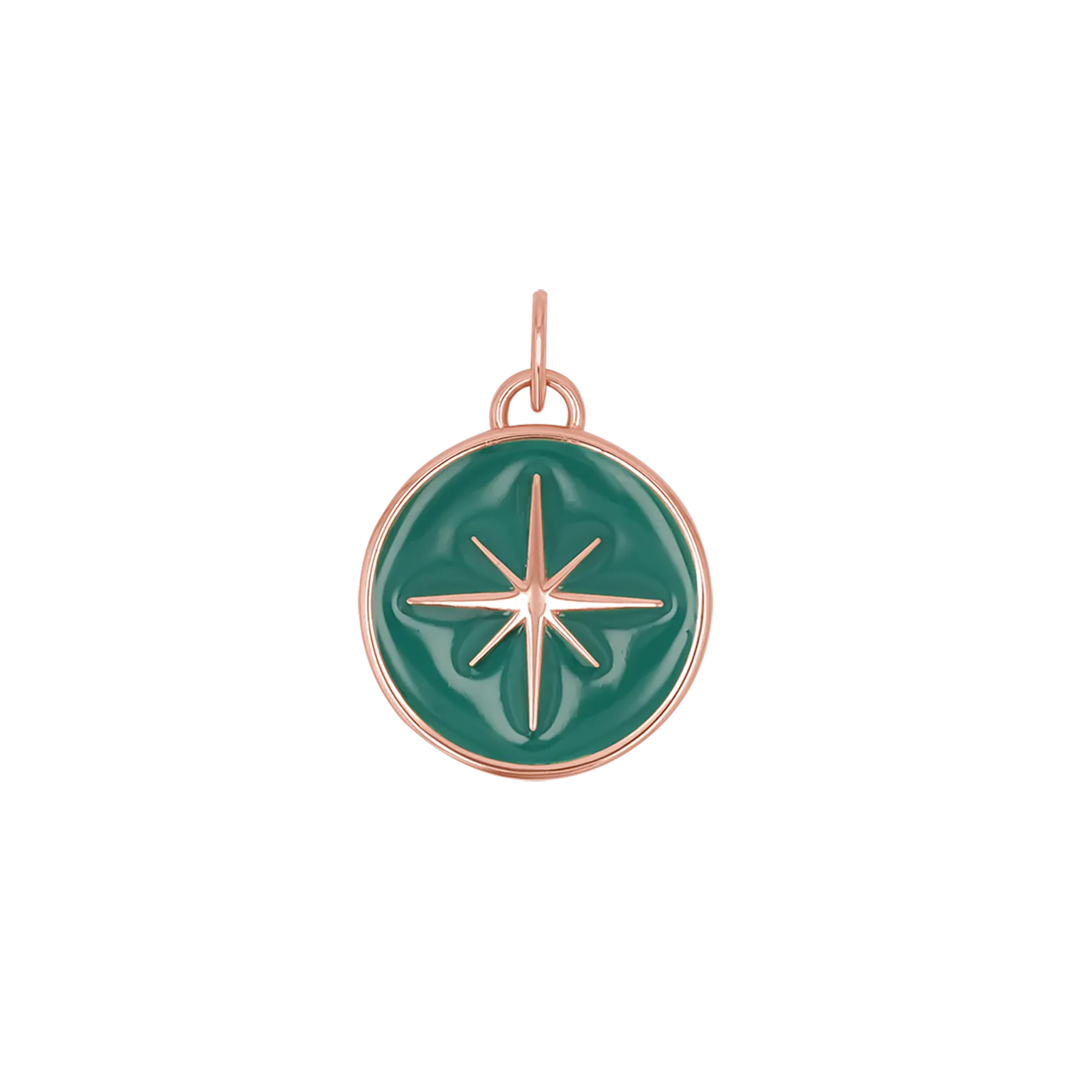 North Star Enamel Charm