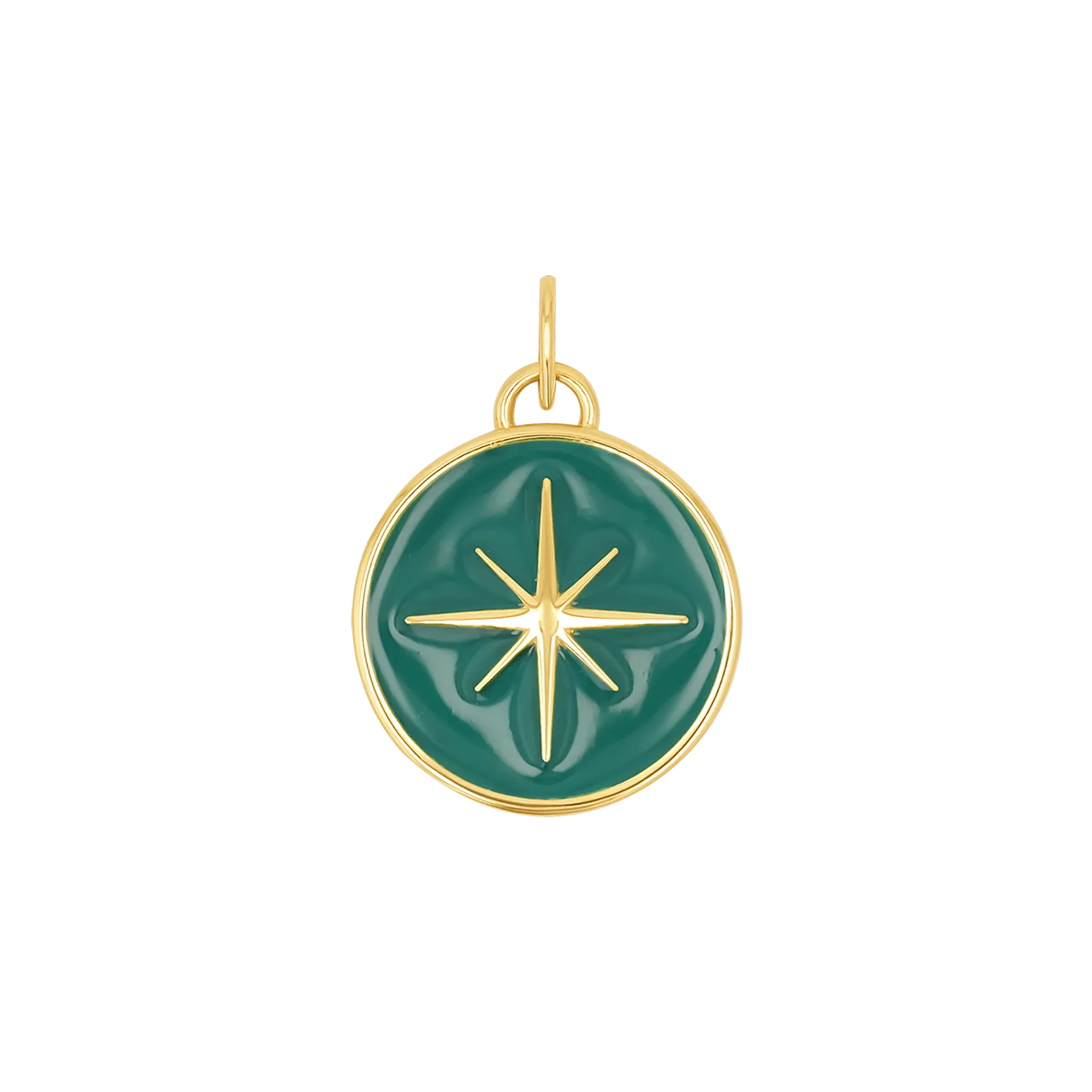 North Star Enamel Charm