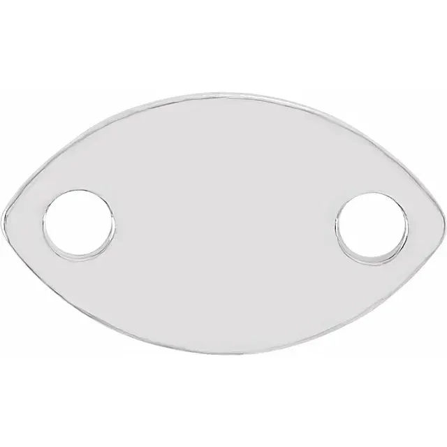 Oval Chain Tag