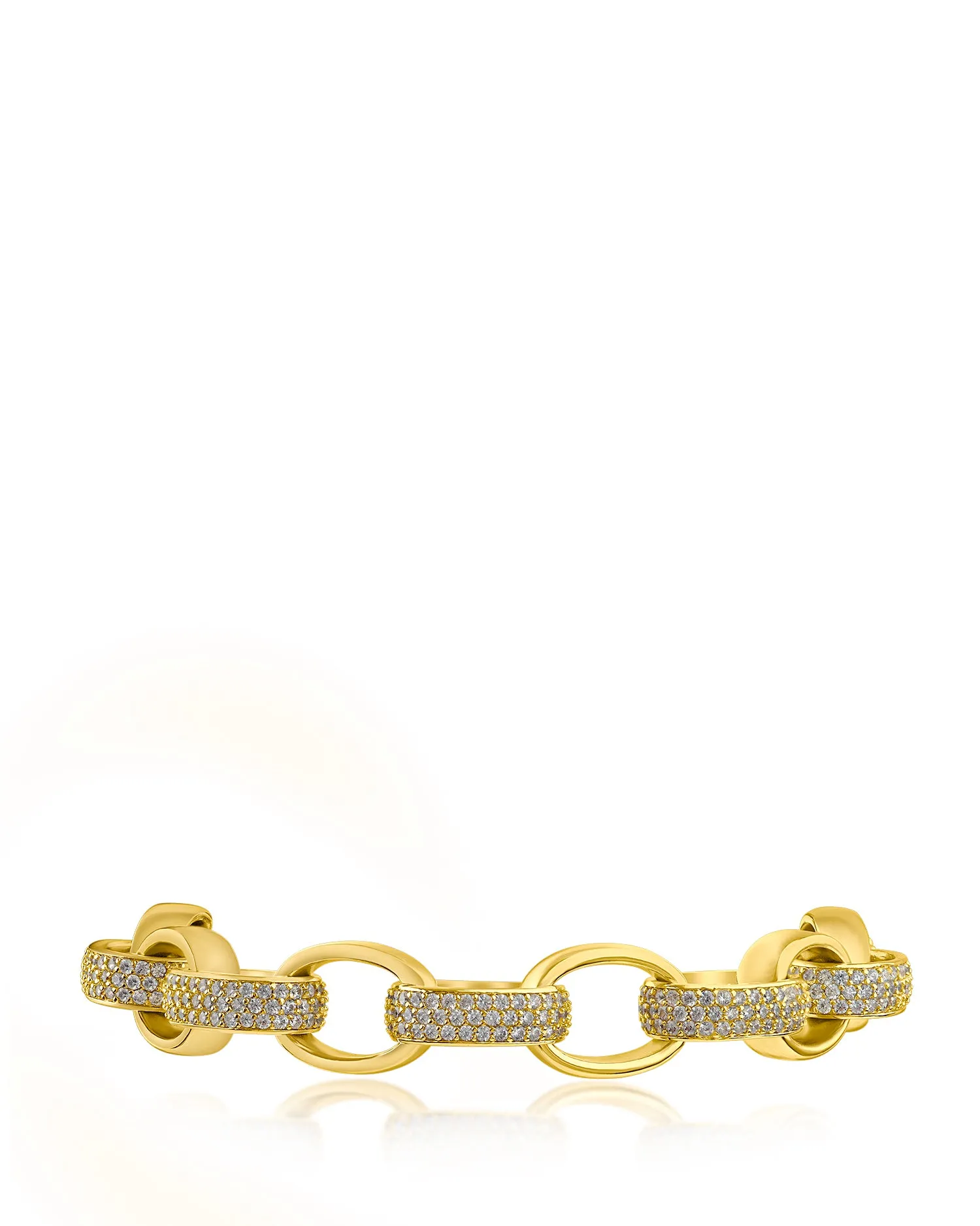 Pave Link Bracelet