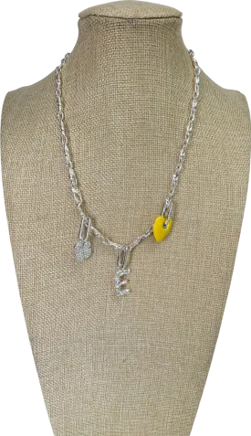 pilgrim Metallic Rani Necklace Silver-plated