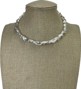 pilgrim Metallic Sunset Necklace Silver-plated