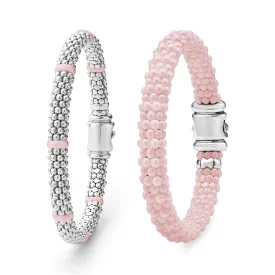 Pink Caviar Pink Ceramic Caviar Bracelet Gift Set
