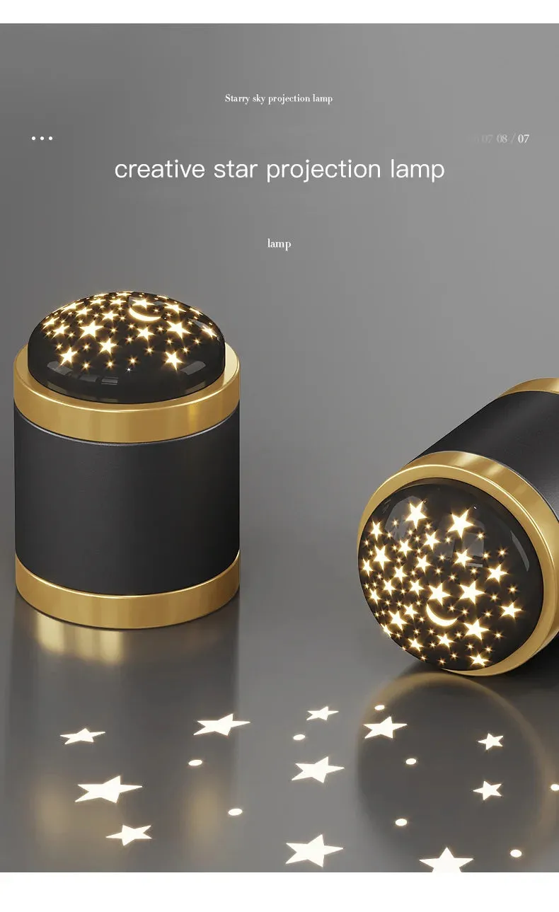 QIYI Starry Projection Modern LED Chandelier Remote Ceiling Pendant Light