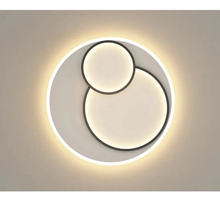 QIYI Thuphed LED Ceiling Chandelier Lights For Room Living Room Bedroom Rotatable Gold Black Indoor Lighting Fixture Lights Deco Luminaire