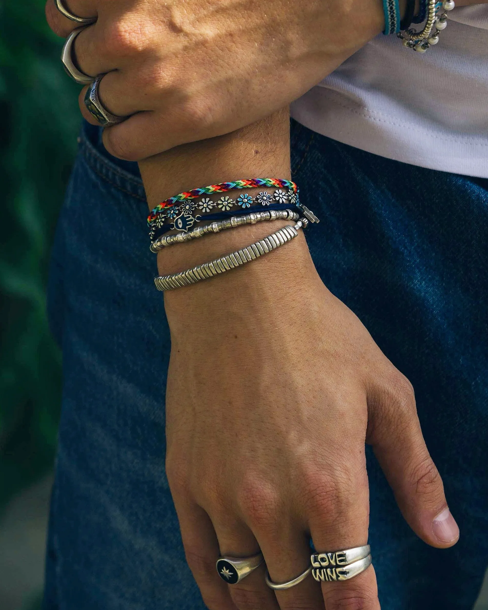 Sailing Cable "Plata" Bracelet (Multicolors)