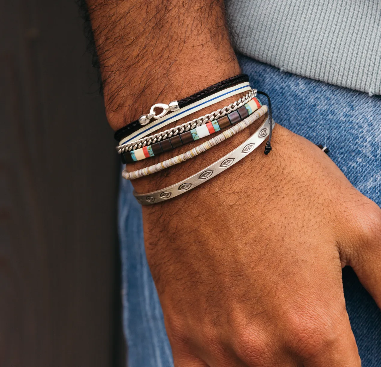 Sailing Cable "Plata" Bracelet (Multicolors)