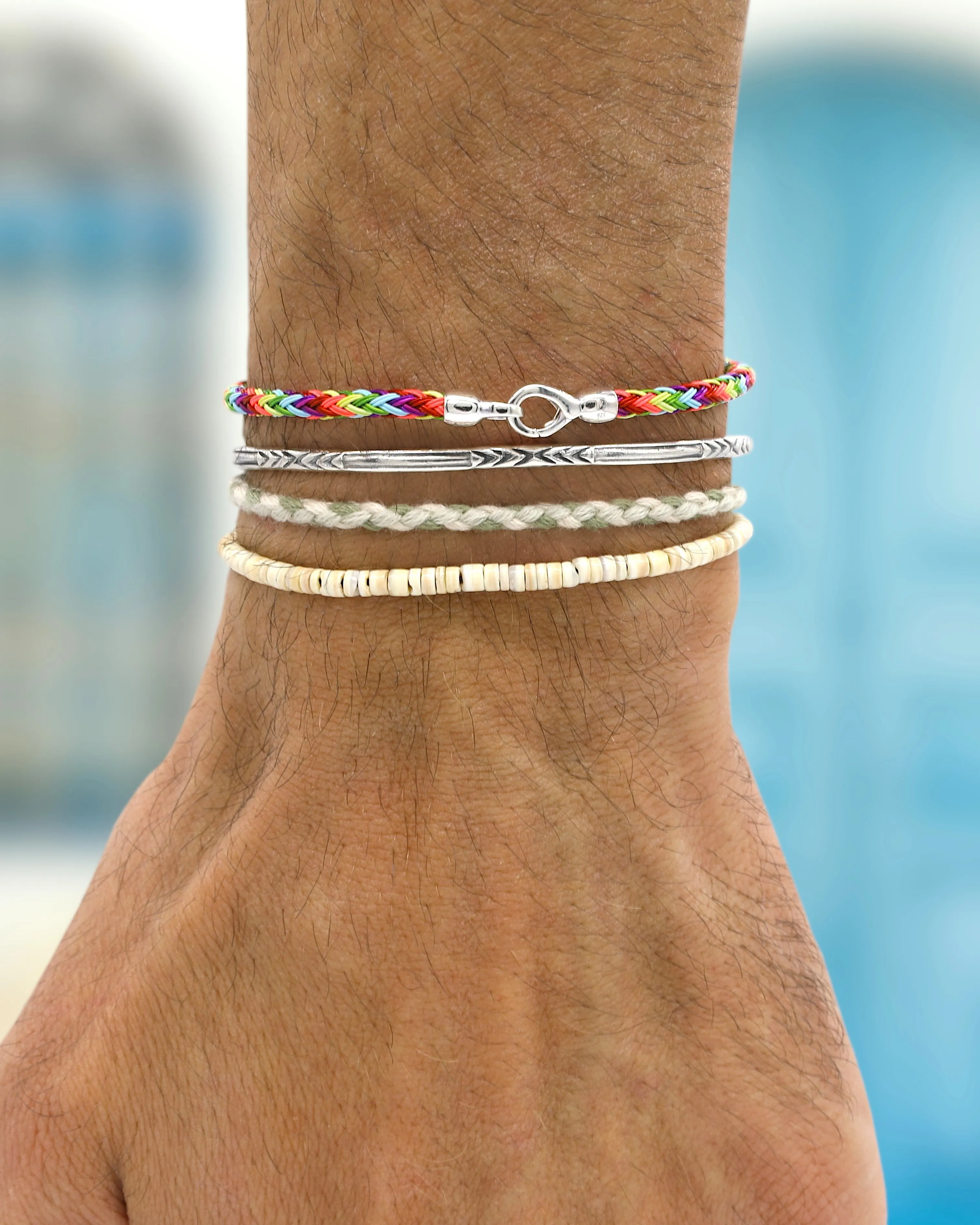Sailing Cable "Plata" Bracelet (Multicolors)
