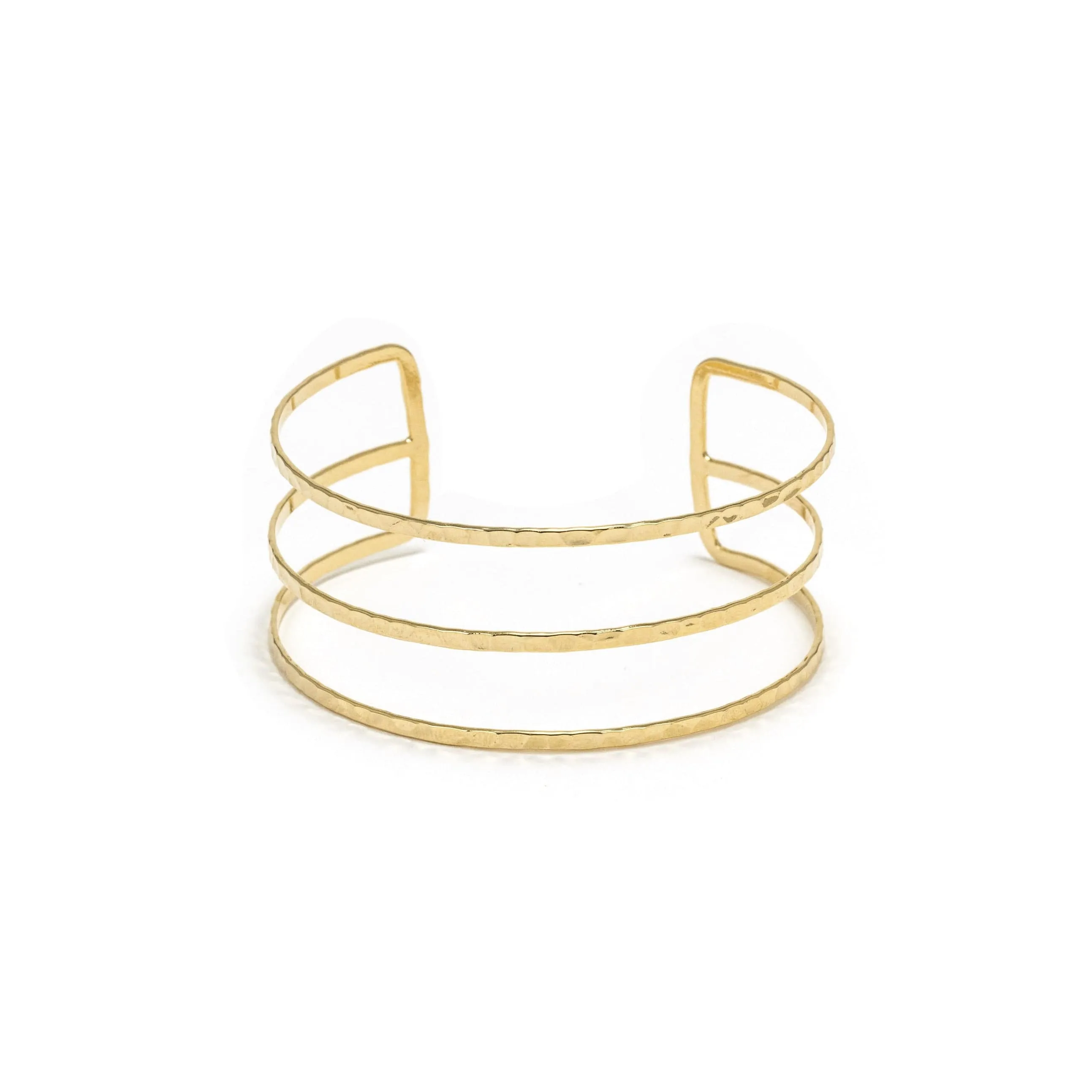 Sayla Hammered Bangle