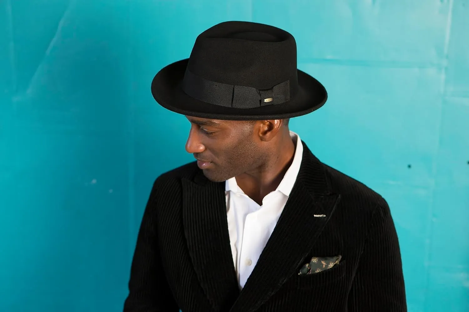 Scala Classico Men's Crushable Wool Felt Fedora