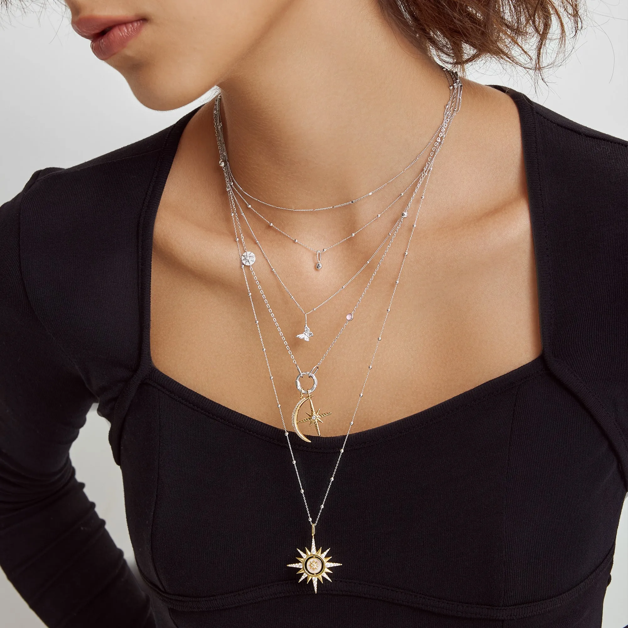 Silver Butterfly Charm