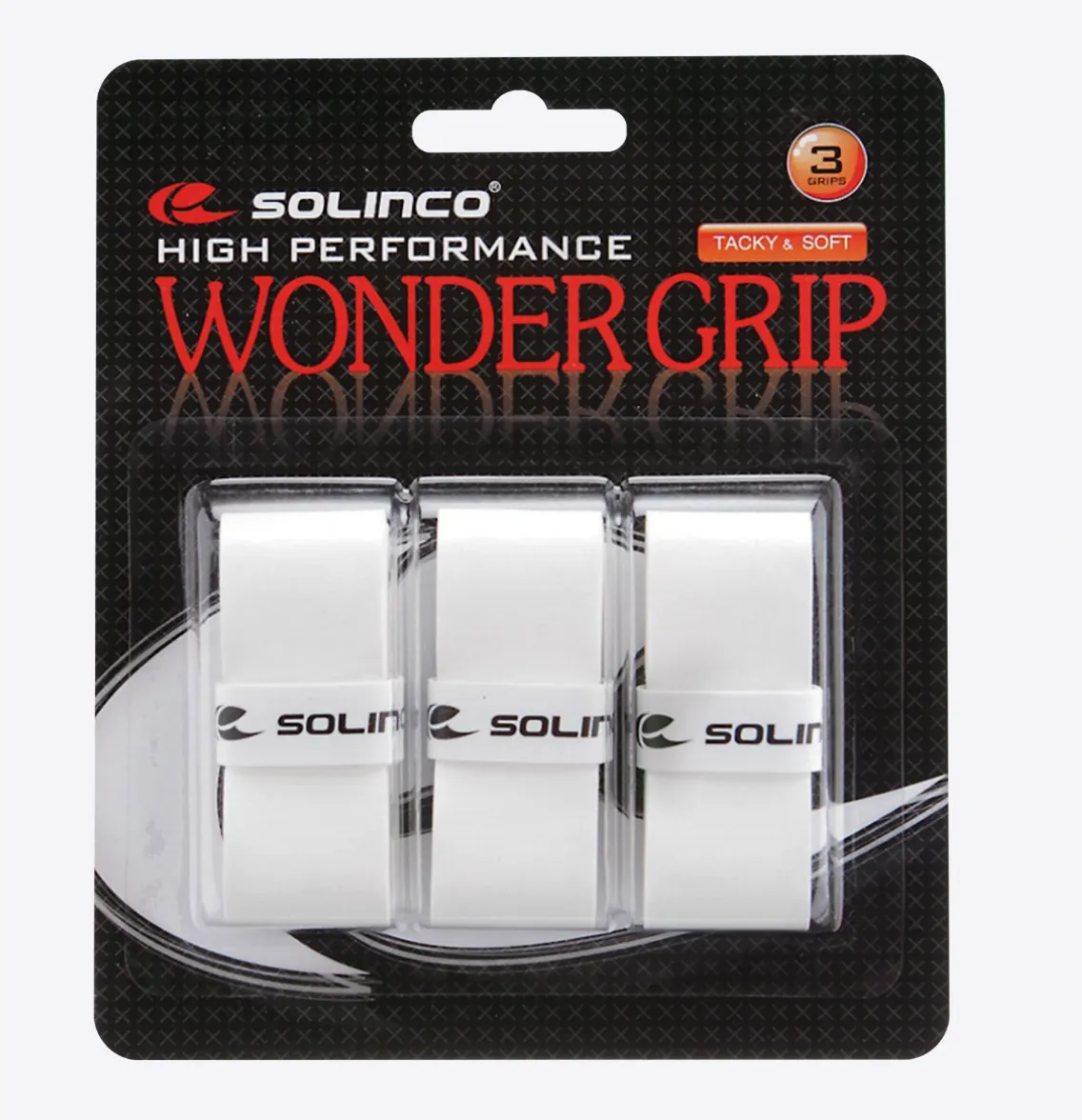 Solinco Wonder Grip 3 Pack White