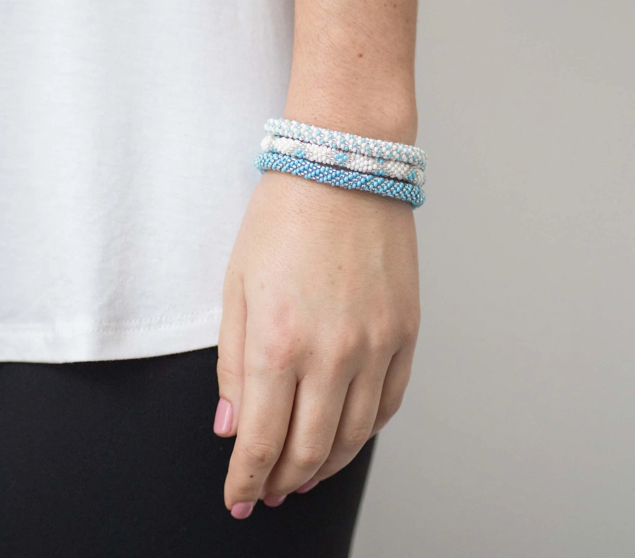 Sorority Roll-On® Bracelets <br> Alpha Delta Pi