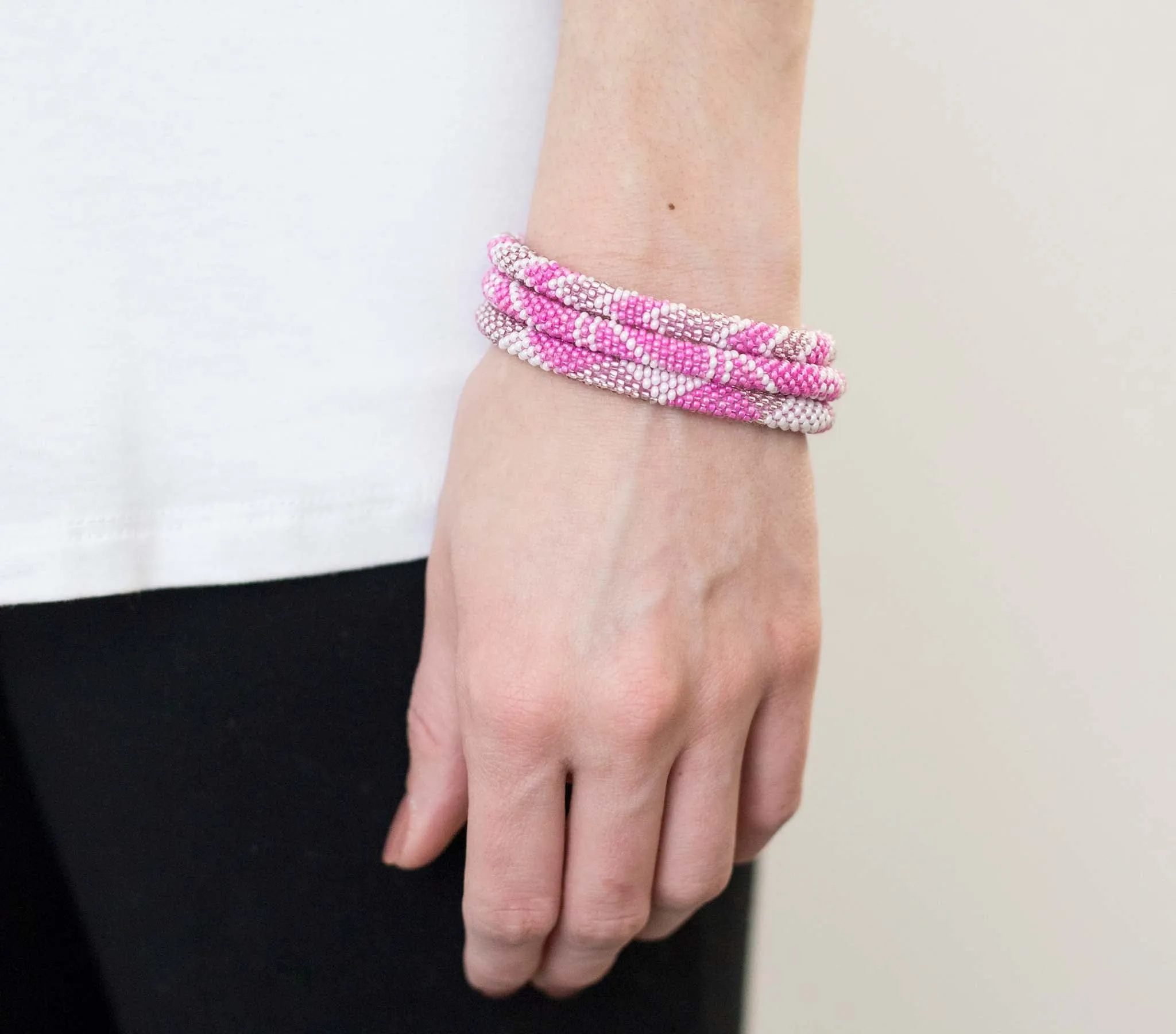 Sorority Roll-On® Bracelets <br> Phi Mu