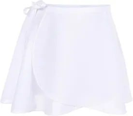 Soudittur Ballet Wrap Skirts Chiffon Dance Skirt for Toddler/Girls/Women