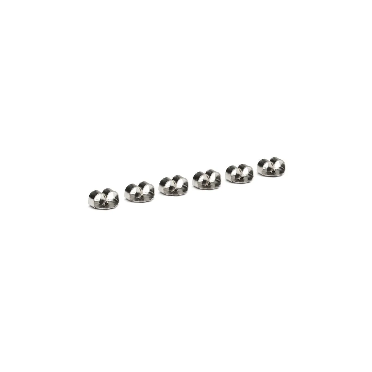 Stainless Steel Whisper Clasp Accessory - 3 Pairs