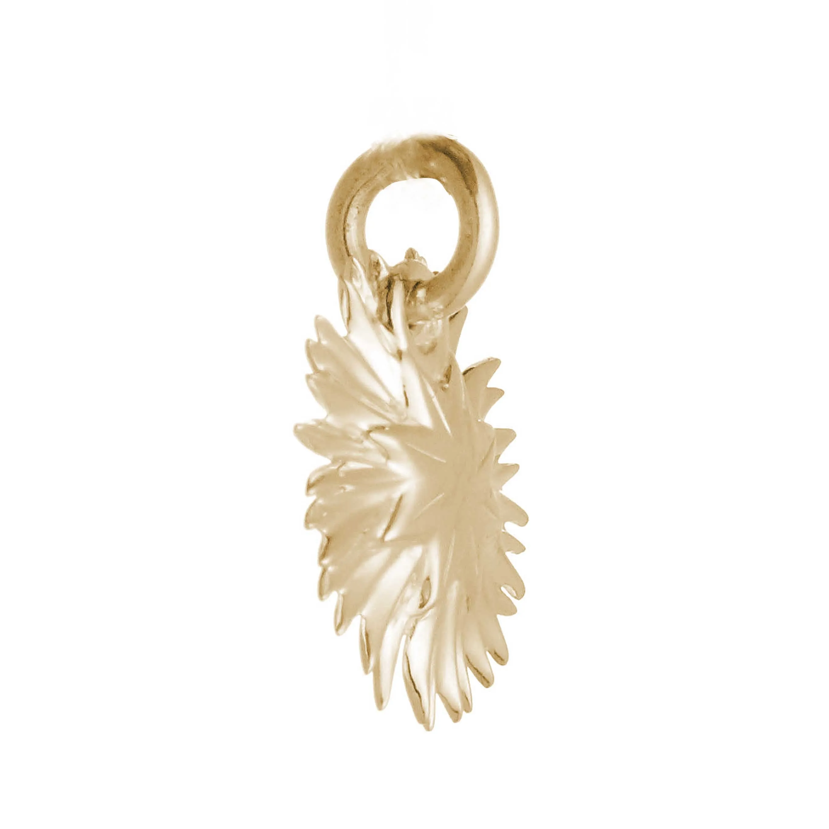 Sunflower Gold Charm