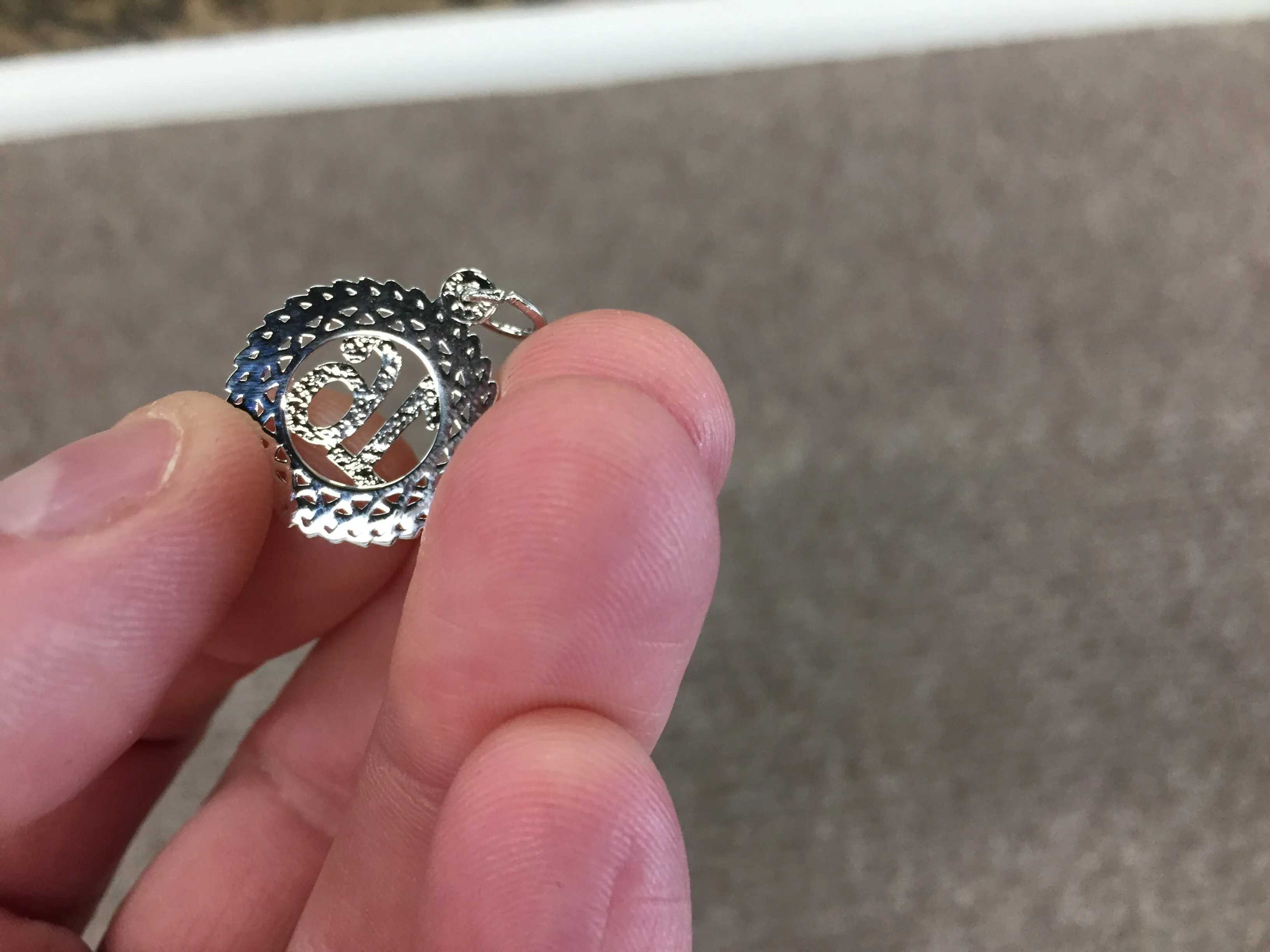 Sweet 16 Silver Charm