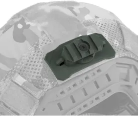 Tactical Helmet Mount for X300/X400/TLR-1/Surefire Series Lamp with 360 Rotate and Hoo&Loop Fast-Attach, Nylon Material,