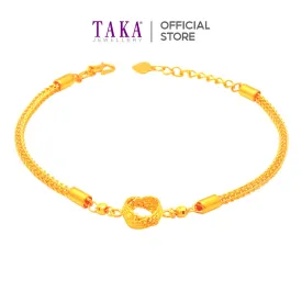 TAKA Jewellery 999 Pure Gold 5G Bracelet