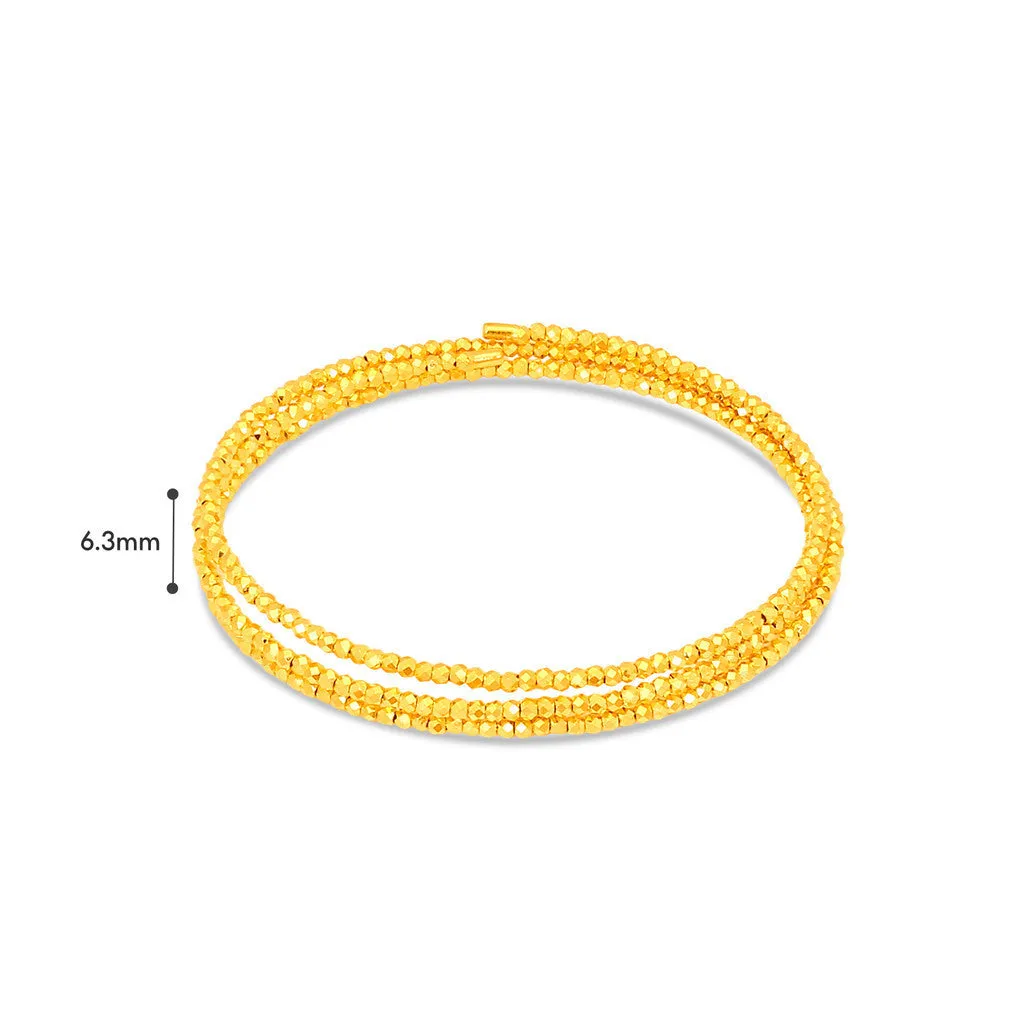 TAKA Jewellery 999 Pure Gold Bangle