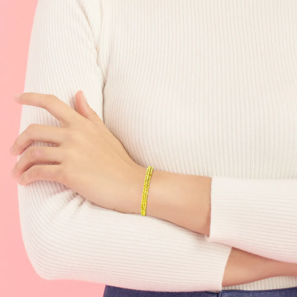 TAKA Jewellery 999 Pure Gold Bangle