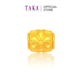 TAKA Jewellery 999 Pure Gold Charm Barrel