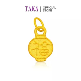 TAKA Jewellery 999 Pure Gold Pendant