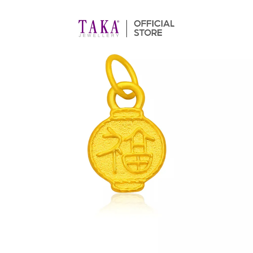 TAKA Jewellery 999 Pure Gold Pendant