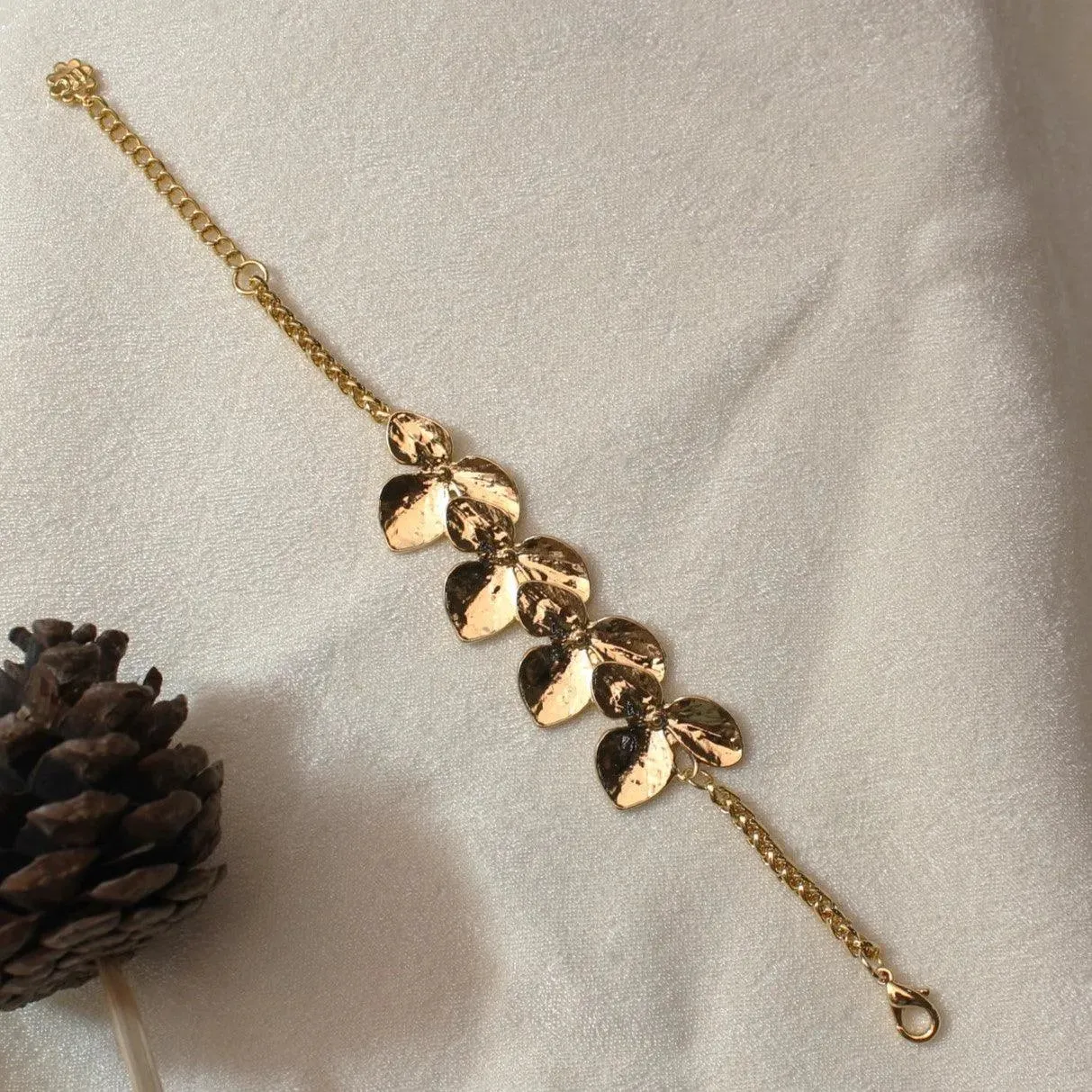 TFC Pretty Petal Gold Plated Bracelet