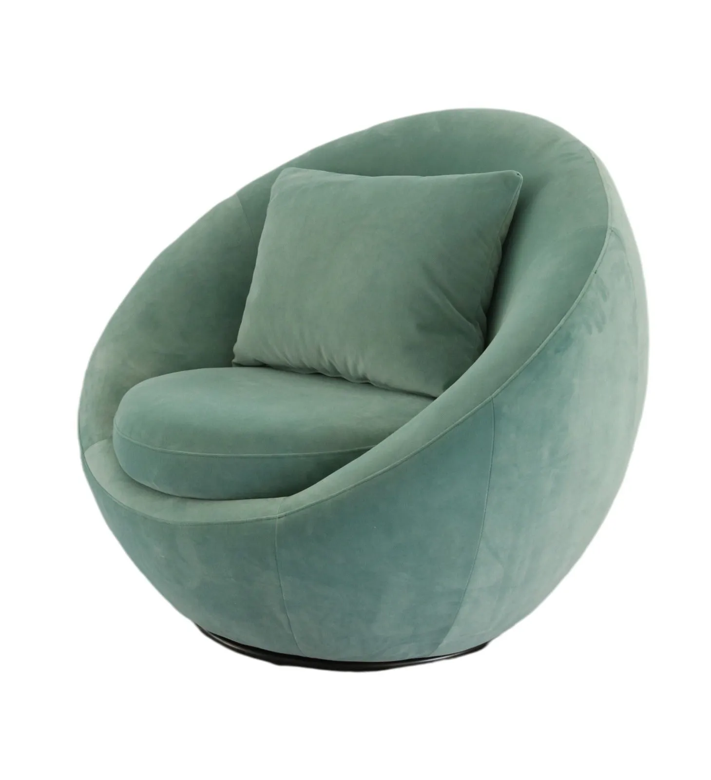 VI-140 MODERN WHITE SWIVEL ACCENT CHAIR