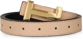 Women's Belts with Gold Buckle, Fashion Waist Band, Elegant Ladies' Belt, Gift for Women